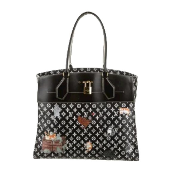Authentic LOUIS VUITTON Grace Coddington Catogram Tote Limited Edition - Picture 2 of 5